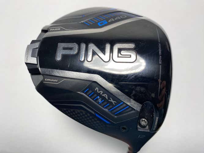 Ping G440 MAX Driver 12* Alta CB 65g Stiff Graphite Mens RH