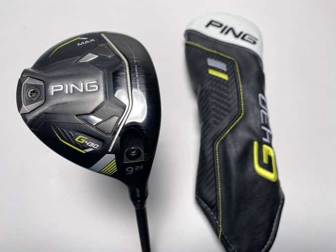 Ping G430 Max 9 Fairway Wood 24* Alta CB 65g Senior Graphite Mens RH HC