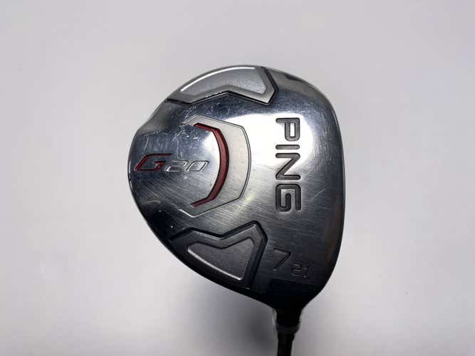 Ping G20 7 Fairway Wood 21* TFC169F Soft Regular Senior Graphite Mens RH