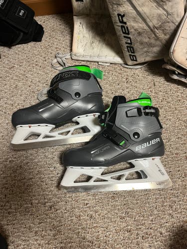 2022 Bauer Konekt HF2 Hockey Goalie Skates Regular Width 7 (Used)