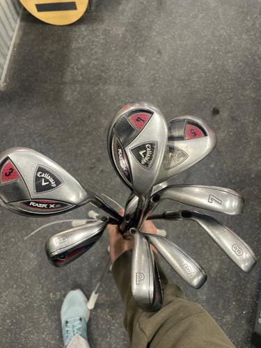 Used Callaway RAZR X HL Mens Iron Set RH 5I-GW/AW 11337-S000478058