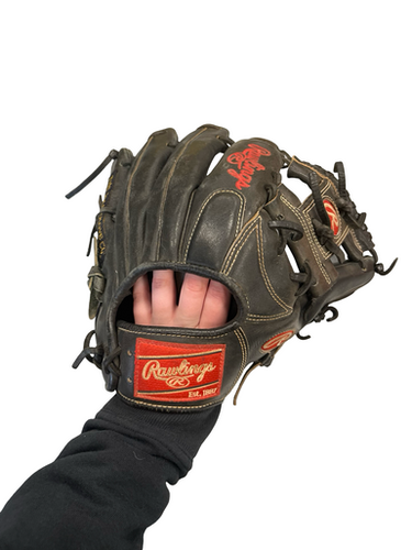 Used Rawlings HEART OF THE HIDE BB/SB Glove RH Throw Black 11 1/4" 11682-S000126280