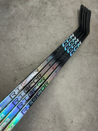 4 PACK 100 Flex Custom P88M Senior CCM Ribcor Trigger 8 Pro Left Hand Hockey Stick Pro Stock (New)