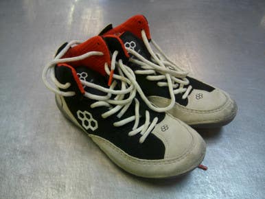 Used Rudis Wrestling Shoes White Junior 03 11339-S000198046