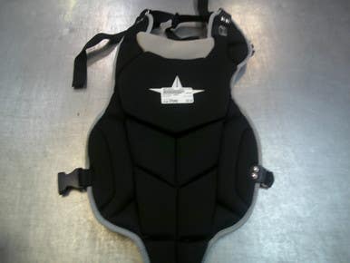 Used All-Star CHEST Catchers Chest Protector Black Intermed 11339-S000198033