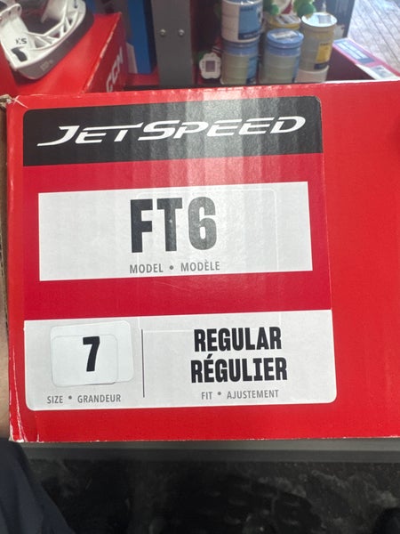2023 CCM JetSpeed FT6 Hockey Skates Regular Width 7.0 (New)
