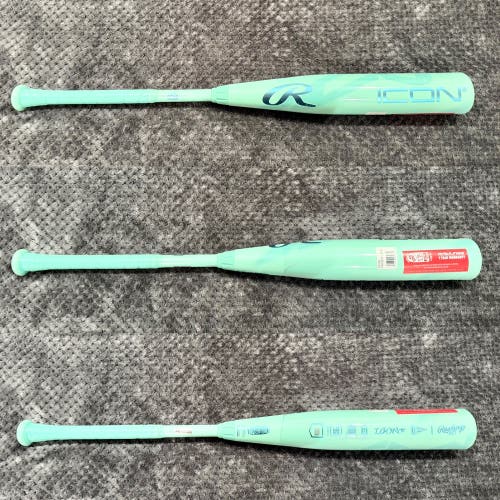 2026 Rawlings Icon USSSA Certified Bat (-8) 22 oz 30" (New)