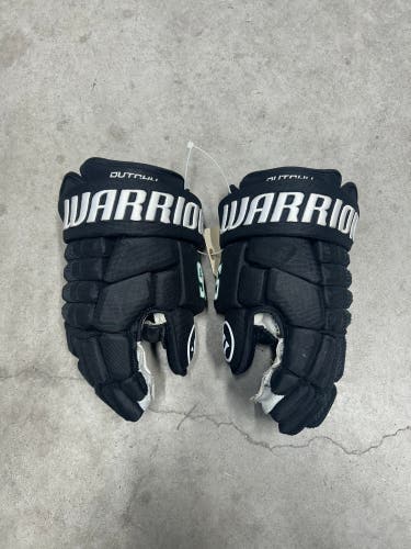 MATT DUCHENE 14” Warrior AX1 Pro Dallas Stars Gloves Pro Stock NHL (Used)
