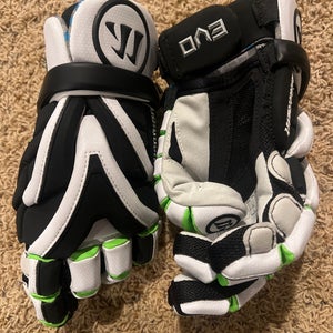 Warrior Evo Custom NY Lizard Lacrosse Gloves Large (New)