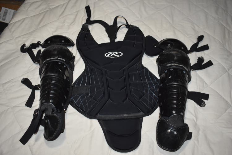 Youth Rawlings Catcher's Combo, Chest and Legs