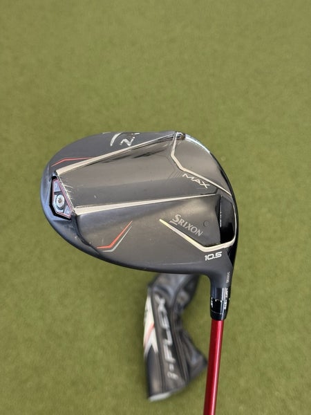 RH Srixon ZXi Max 10.5* Denali Red 50 5.0 Senior W Headcover