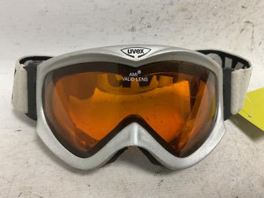 Used UVEX Snow Goggles Adult Silver 11855-S000198050