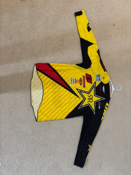 Race worn autographed Anderson jersey