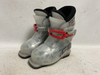 Used Alpina ICE Boys DH Ski Boot Clear 190 MP - Y12 11855-S000198027
