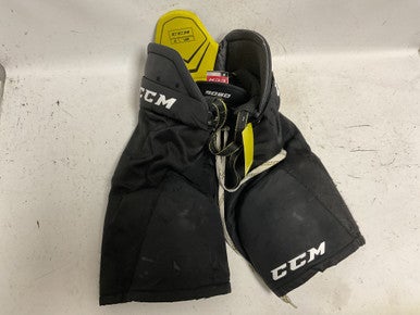 Used CCM TACKS 9060 Junior Pant Black And Yellow LG 11855-S000198026