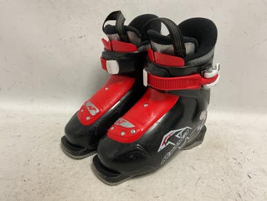 Used Nordica FIREARROW TEAM 1 Boys DH Ski Boot Black And Red 195 MP - Y13 11855-S000198010