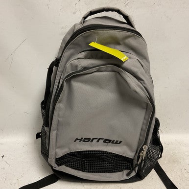 Used HARROW ELITE BACKPACK BB/SB Player Backpack Grey 11855-S000197998