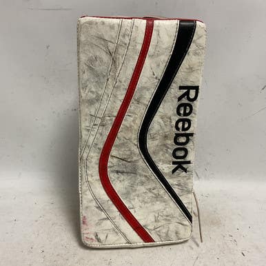 Used Reebok XLT 28INT Inter Goalie Blocker White/Black/Red 11855-S000197995