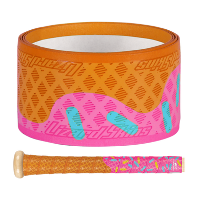 New DSP Ultra Pink Scoop 1.1mm Bat Grip 11855-LIZDSPUBB1PS