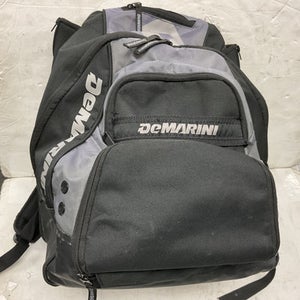 Used Demarini Voodoo Paradox WTD9101BL BB/SB Player Backpack Black And Grey 11855-S000197986