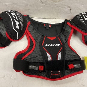 Used CCM JETSPEED EDGE Youth Shoulder Pads MD 11855-S000197976
