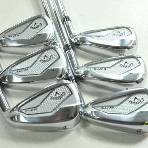 Callaway Elyte X 6-PW,AW Iron Set Stiff Flex Right Vector 90g Steel # 209433