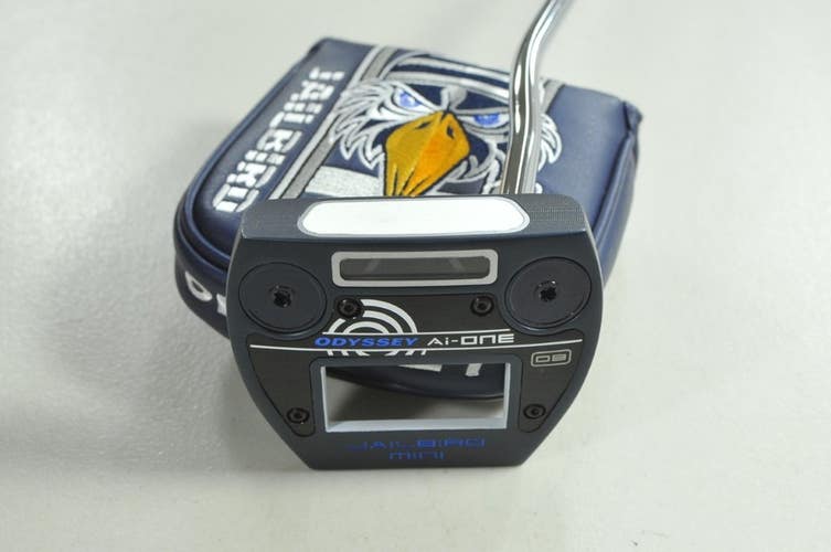 Odyssey Ai-ONE Jailbird Mini Versa 90 DB 35" Putter RH Steel with Cover # 209448