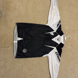 Race worn autographed Reed jersey