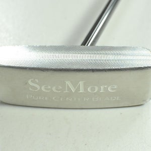See More Pure Center Blade 35" Putter Right Steel # 209315