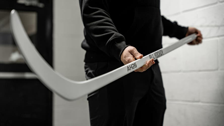 Senior All Hockey White AH26 Left Hand Hockey Stick P28 85 Flex (New)