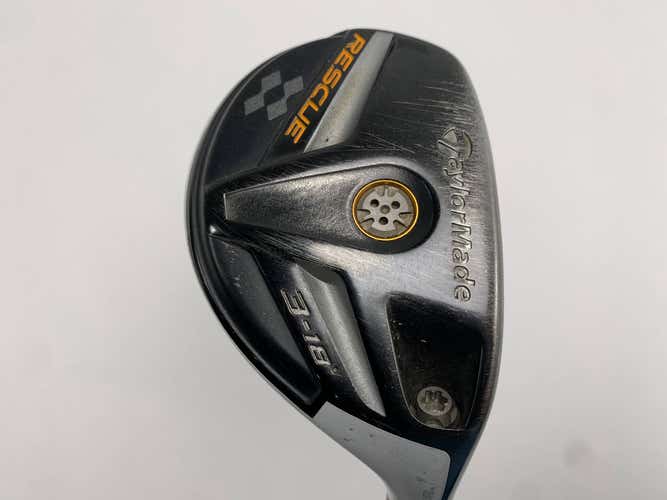 TaylorMade Rescue 11 3 Hybrid 18* Aldila RIP 85g Stiff Graphite Mens RH