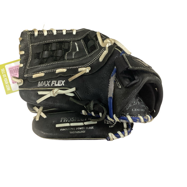 Used Mizuno MAX FLEX BB/SB Glove LH Throw Black 11 3/4" 11613-S000175705