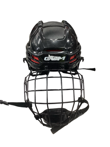 Used CCM TACKS 70 Helmet Cage Combo Black SM 11613-S000175679