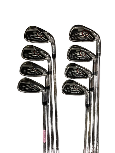 Used Taylormade BURNER 2.0 Mens Iron Set RH 4I-GW/AW 11613-S000175675