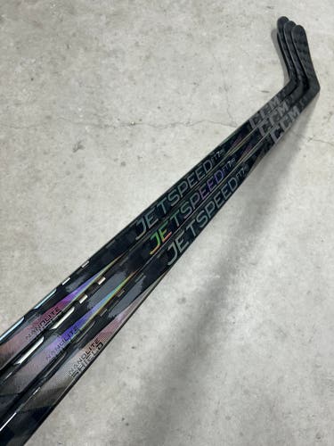 3 PACK 80 Flex Custom P28 Senior CCM Jetspeed FT7 Pro Left Hand Hockey Stick (New) Pro Stock