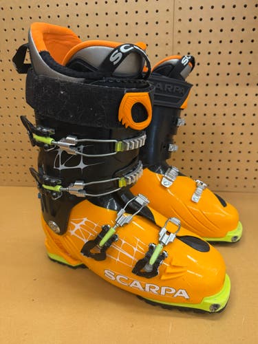 Mondo 29 & 29.5 Men's Scarpa Alpine Touring Freedom Ski Boots Stiff Flex (Used)