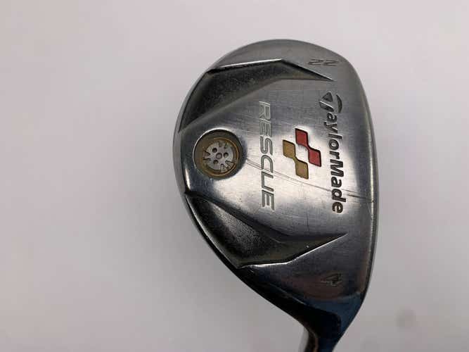 TaylorMade Rescue 2009 4 Hybrid 22* Aldila REAX 65g Stiff Graphite Mens RH