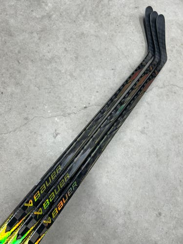 3 PACK Jamie Benn 95 Flex P90T Senior Bauer Proto R Left Hand Hockey Stick Pro Stock (New) NHL Stars
