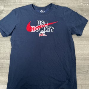 Team USA Blue Large Men's Nike Dri-Fit Shirt (New)