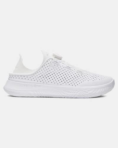 Under Armour Slipspeed Trainer SYN Size 8 Mens White Unisex Shoes