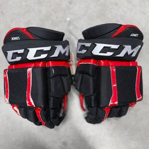 14” CCM HG 97 Pro Chicago Blackhawks Gloves Pro Stock NHL (New)