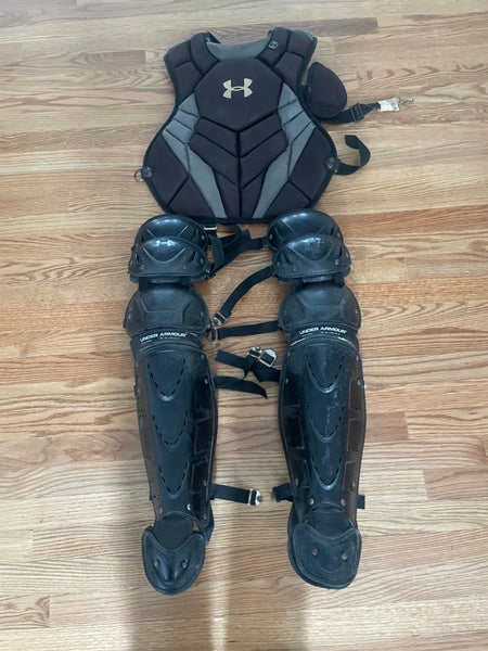 Black Under Armour Pro series Catcher's Set (Used)