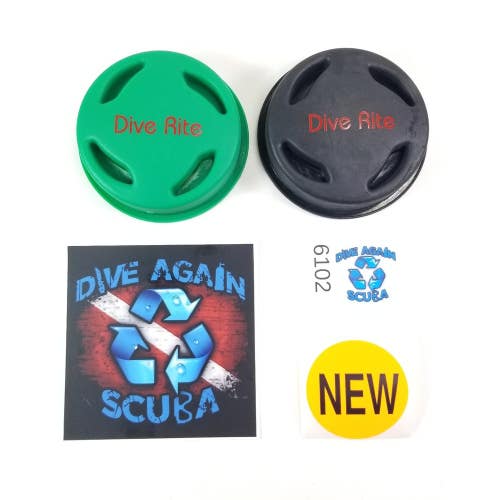Dive Rite RG3 Diaphragm Purge Front Cover Button 2nd Stage Scuba Dive Regulator