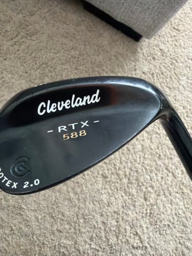 Men's Cleveland 588 RTX Right Handed Wedge Wedge Flex 58 Degree Steel Shaft (Used)