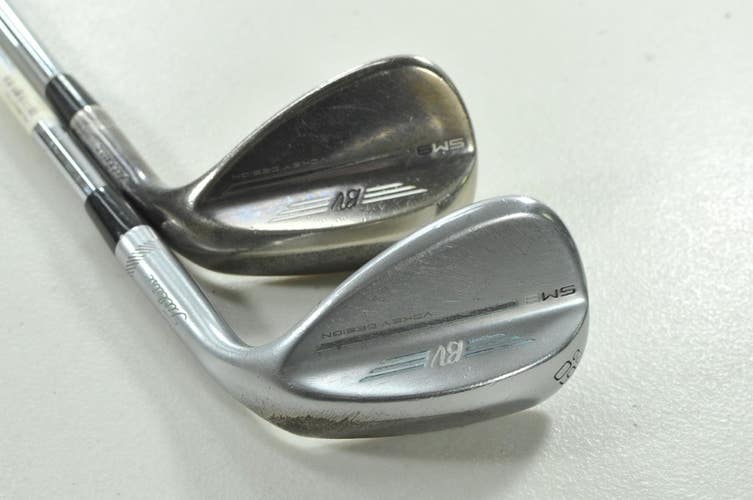 Titleist Vokey SM9 Brushed Steel 56*, 60* Wedge Set RH Wedge Flex Steel # 208720