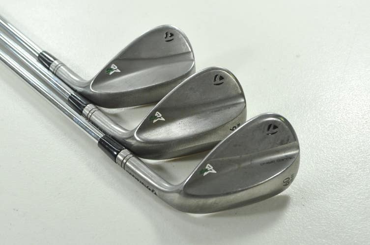 TaylorMade Milled Grind 4 Raw 52*,56*,60* Wedge Set RH NS Pro Steel # 209307