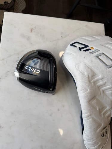 Taylormade Qi10 MAX Driver 10.5 +HC Head Only NICE