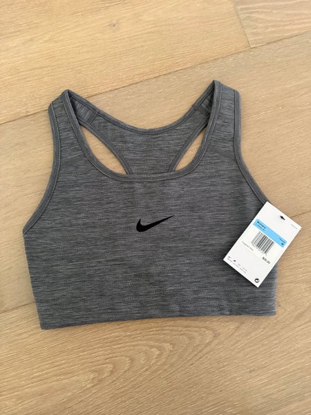 Nike Sports Bra Gray Medium Women's Compression (New)