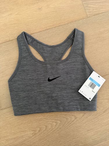 Nike Sports Bra Gray Medium Women's Compression (New)