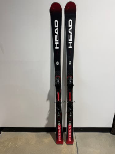 Head Supershape e-Rally Demo Skis – 184cm – w/ Protector PR 13 Bindings